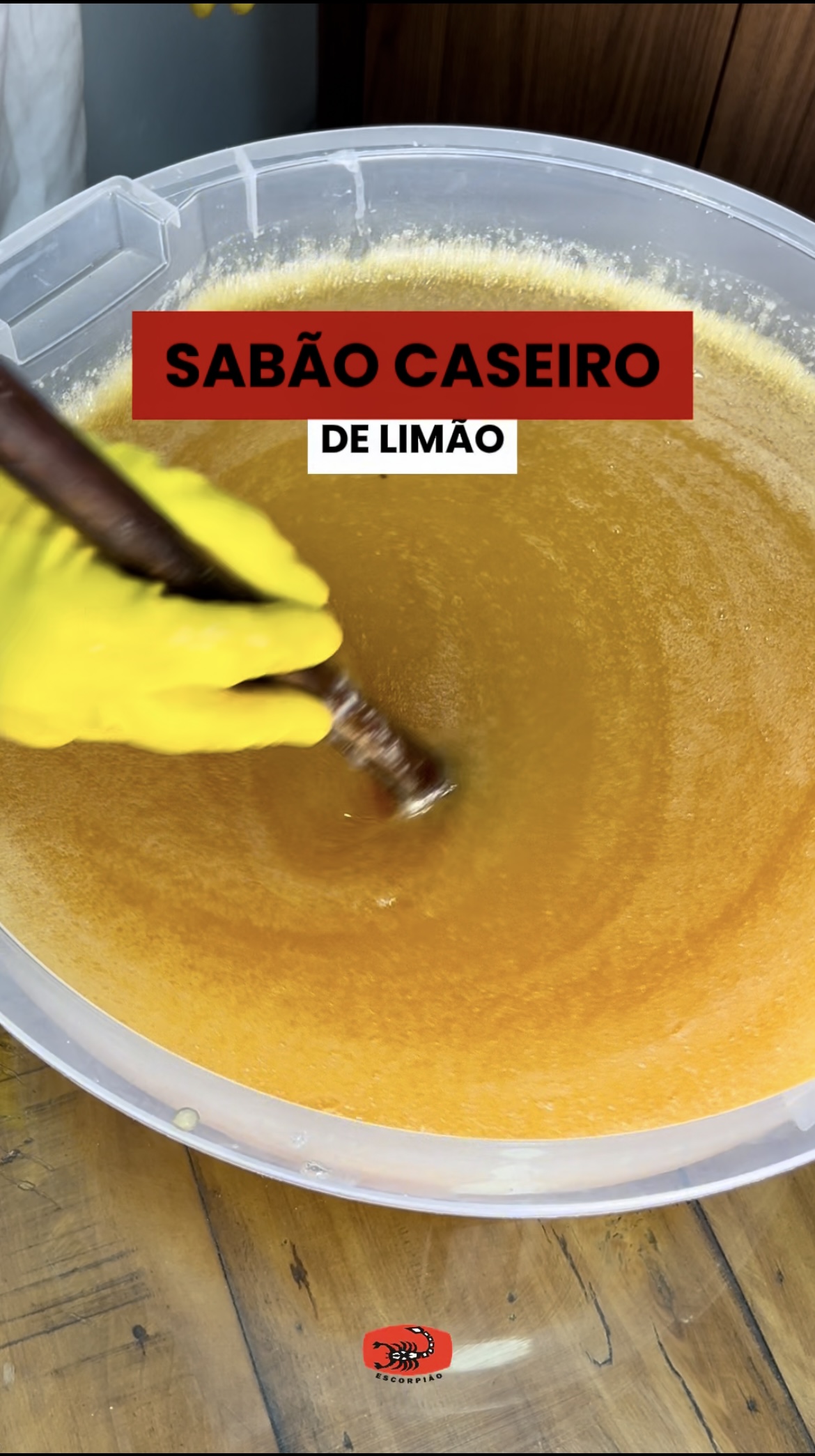 Receita de sabão caseiro de limão